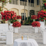 Floral decoration for events